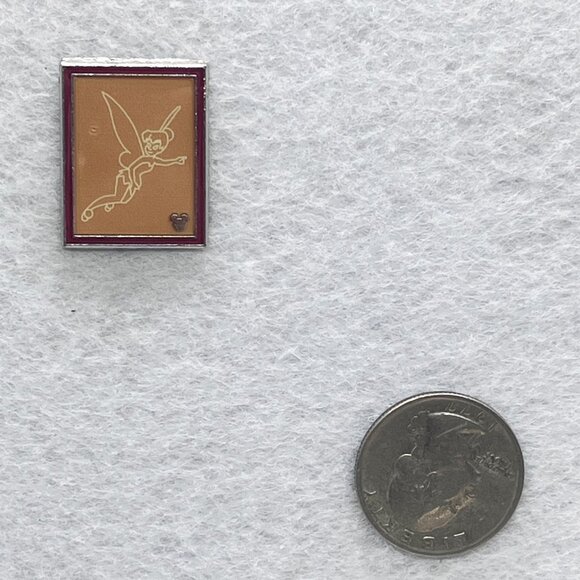 🔮 5/$25 Disney Chalk Sketches‎ Peter Pan Tinker Bell Pin - Picture 2 of 2